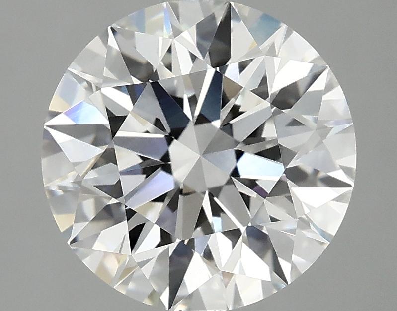 3.09 Carat Round Shaped Excellent Cut VVS2 IGI Certified Lab Grown Diamond