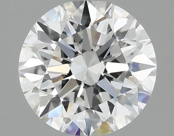 2.08 Carat Round Shaped Excellent Cut VVS2 IGI Certified Lab Grown Diamond
