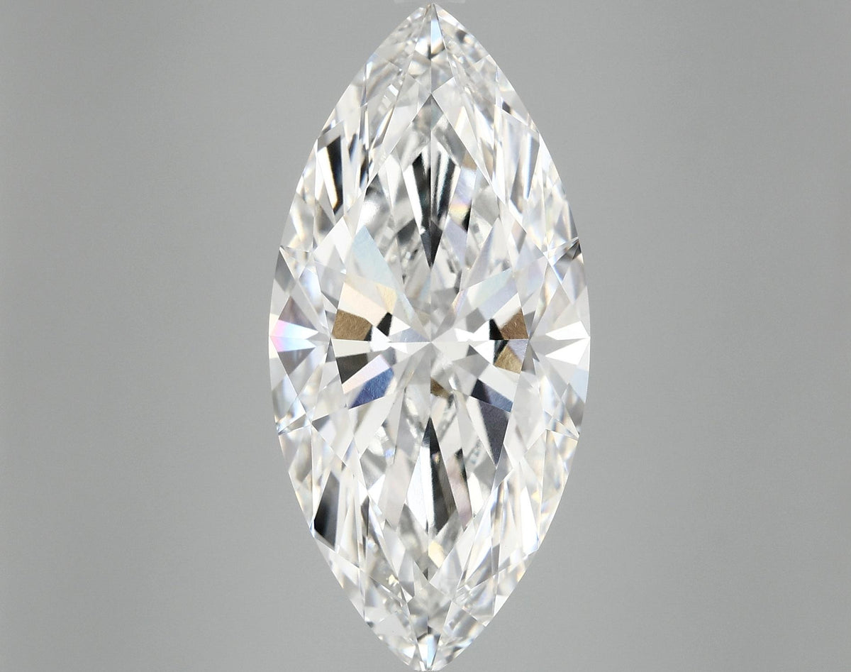 8.26 Carat Marquise Shaped Excellent Cut VVS2 IGI Certified Lab Grown Diamond