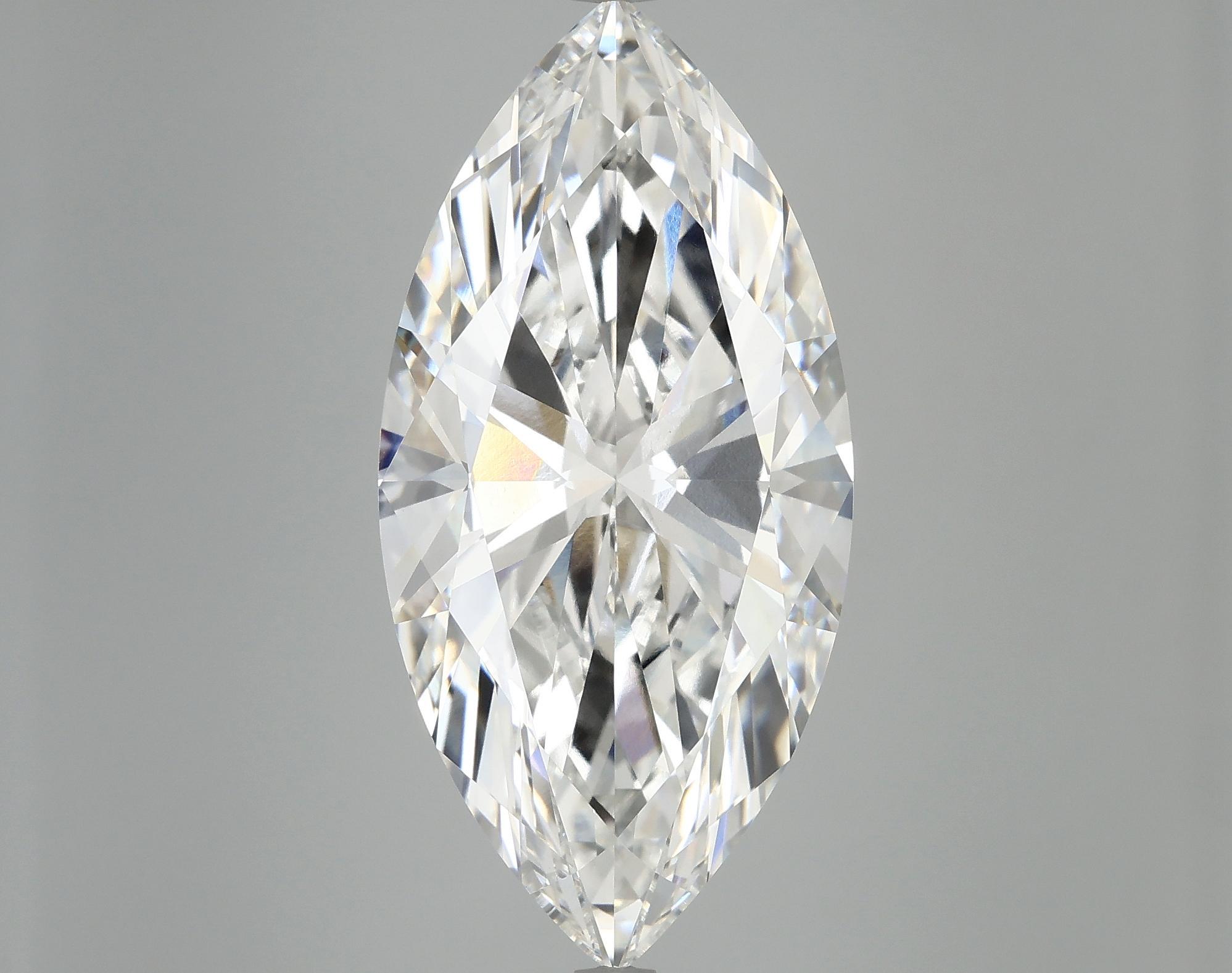 11.01 Carat Marquise Shaped Excellent Cut VVS2 IGI Certified Lab Grown Diamond