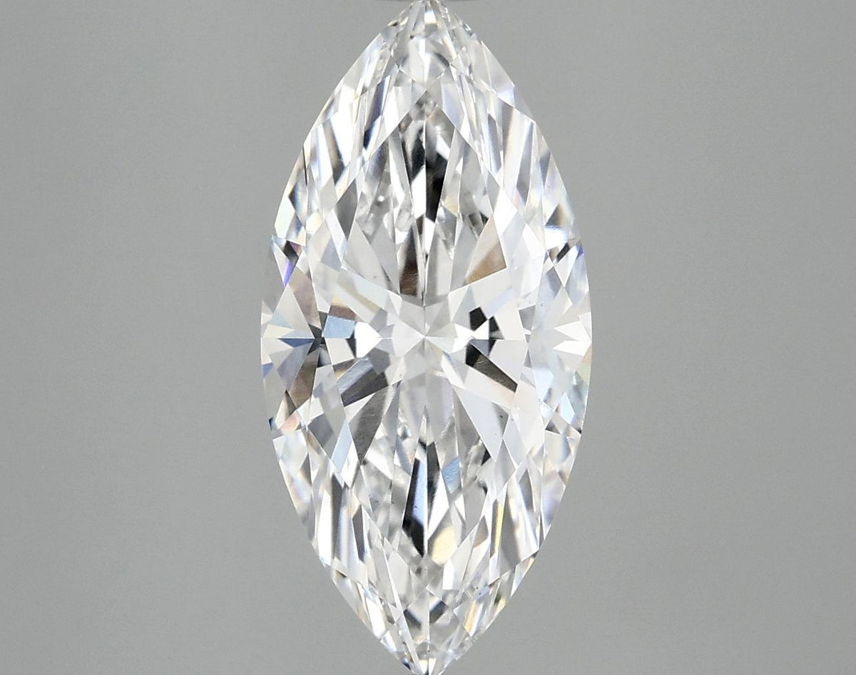 3.09 Carat Marquise Shaped Excellent Cut VS1 IGI Certified Lab Grown Diamond