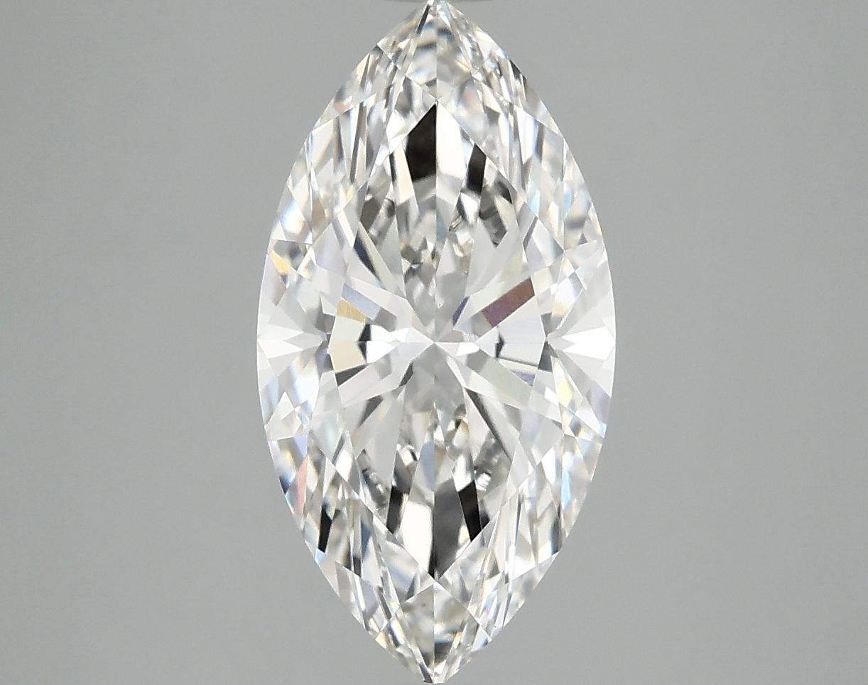 3.07 Carat Marquise Shaped Ideal Cut VVS2 IGI Certified Lab Grown Diamond