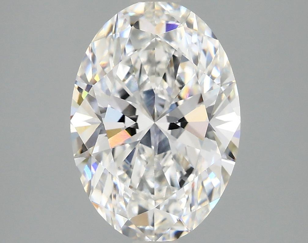 3.08 Carat Oval Shaped Ideal Cut VVS2 IGI Certified Lab Grown Diamond