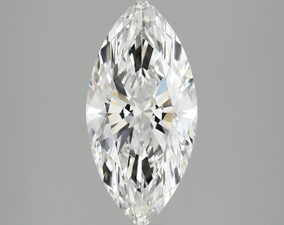 2.08 Carat Marquise Shaped Excellent Cut VS1 IGI Certified Lab Grown Diamond