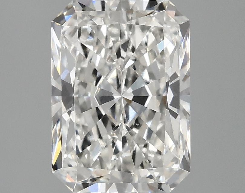 2.55 Carat Radiant Shaped Very Good Cut VVS2 IGI Certified Lab Grown Diamond
