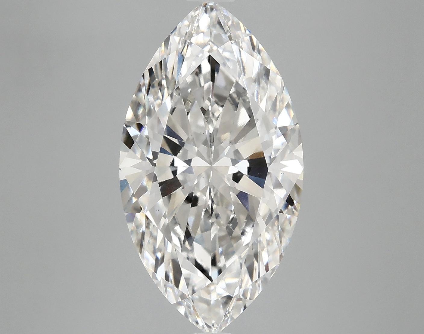 4.9 Carat Marquise Shaped Excellent Cut VS2 IGI Certified Lab Grown Diamond
