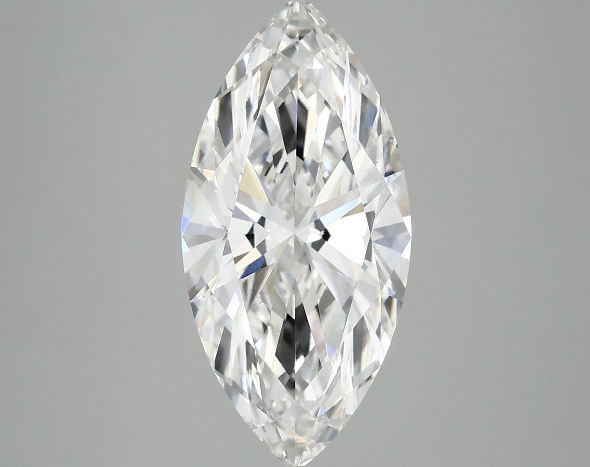 3.1 Carat Marquise Shaped Excellent Cut VS1 IGI Certified Lab Grown Diamond
