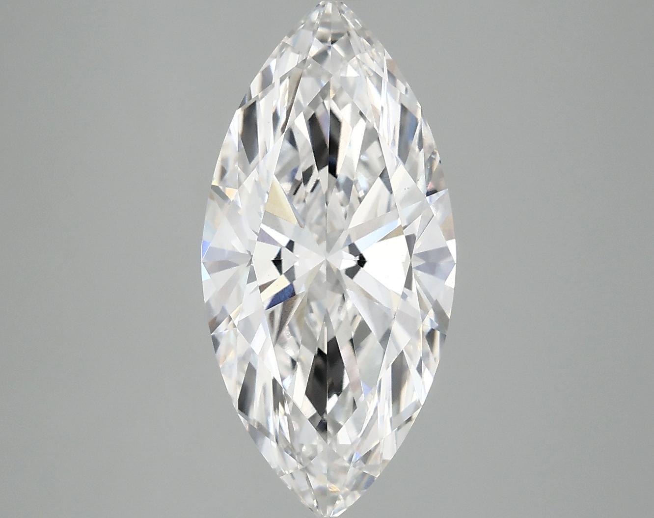 3.1 Carat Marquise Shaped Excellent Cut VS1 IGI Certified Lab Grown Diamond