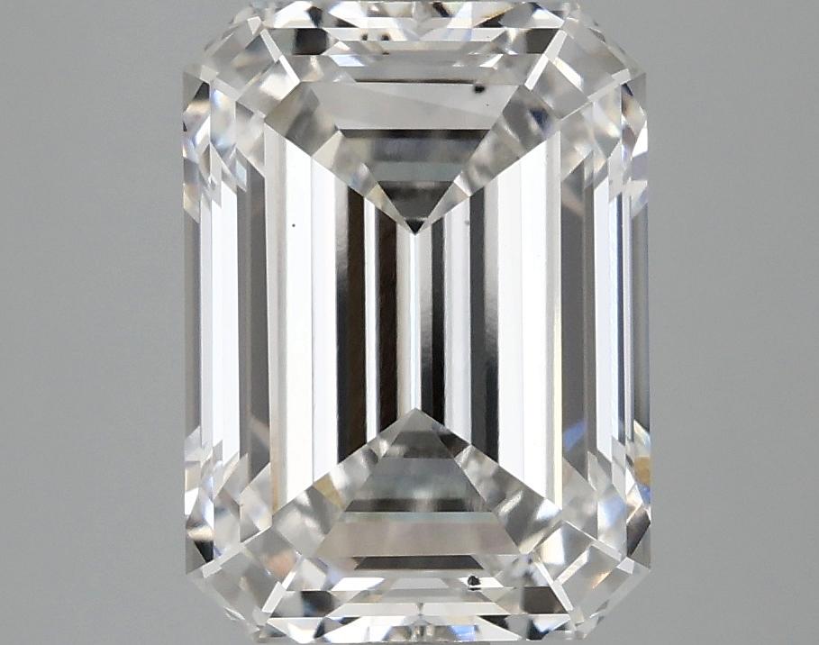 4.08 Carat Emerald Shaped Excellent Cut VS2 IGI Certified Lab Grown Diamond