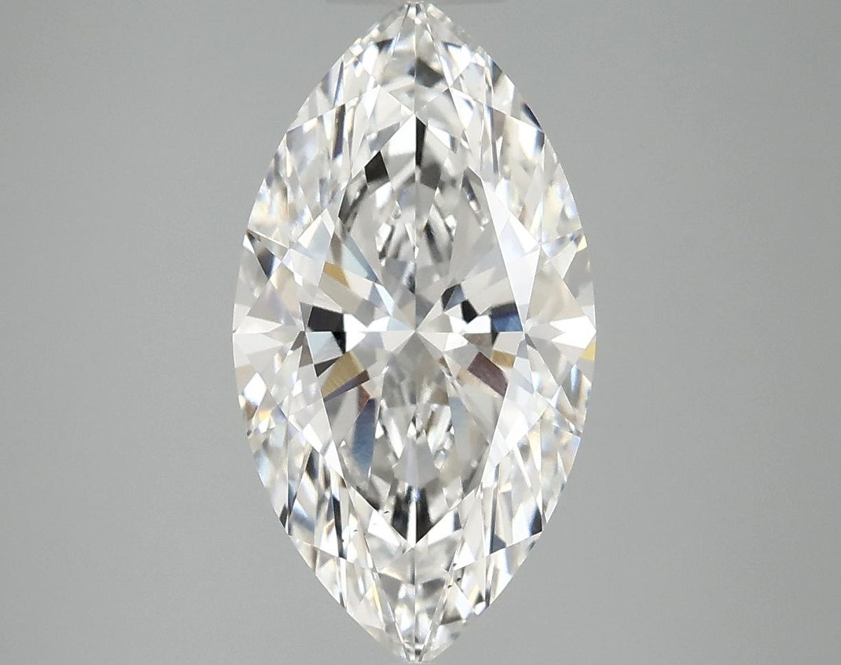 3.09 Carat Marquise Shaped Excellent Cut VS2 IGI Certified Lab Grown Diamond