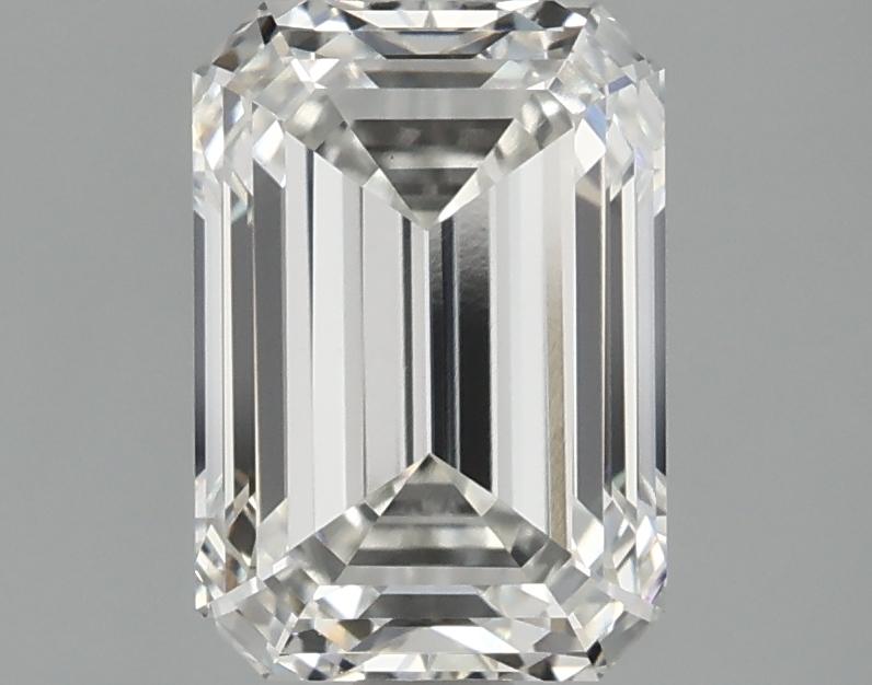 2.01 Carat Emerald Shaped Ideal Cut VVS2 IGI Certified Lab Grown Diamond