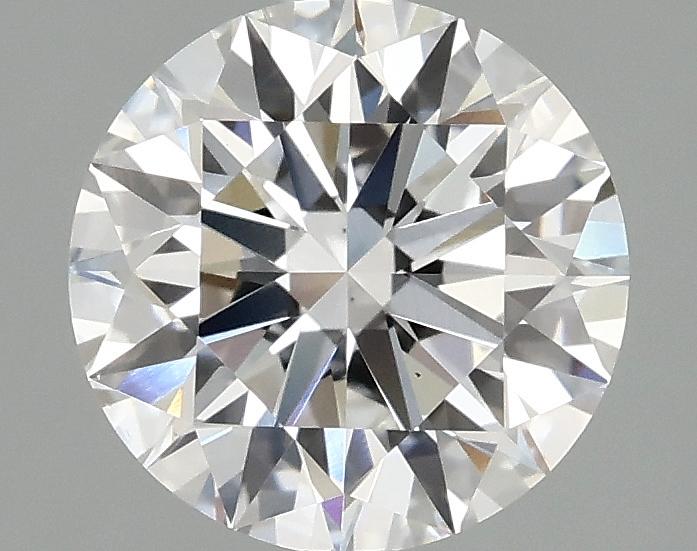1.95 Carat Round Shaped Ideal Cut VS2 IGI Certified Lab Grown Diamond