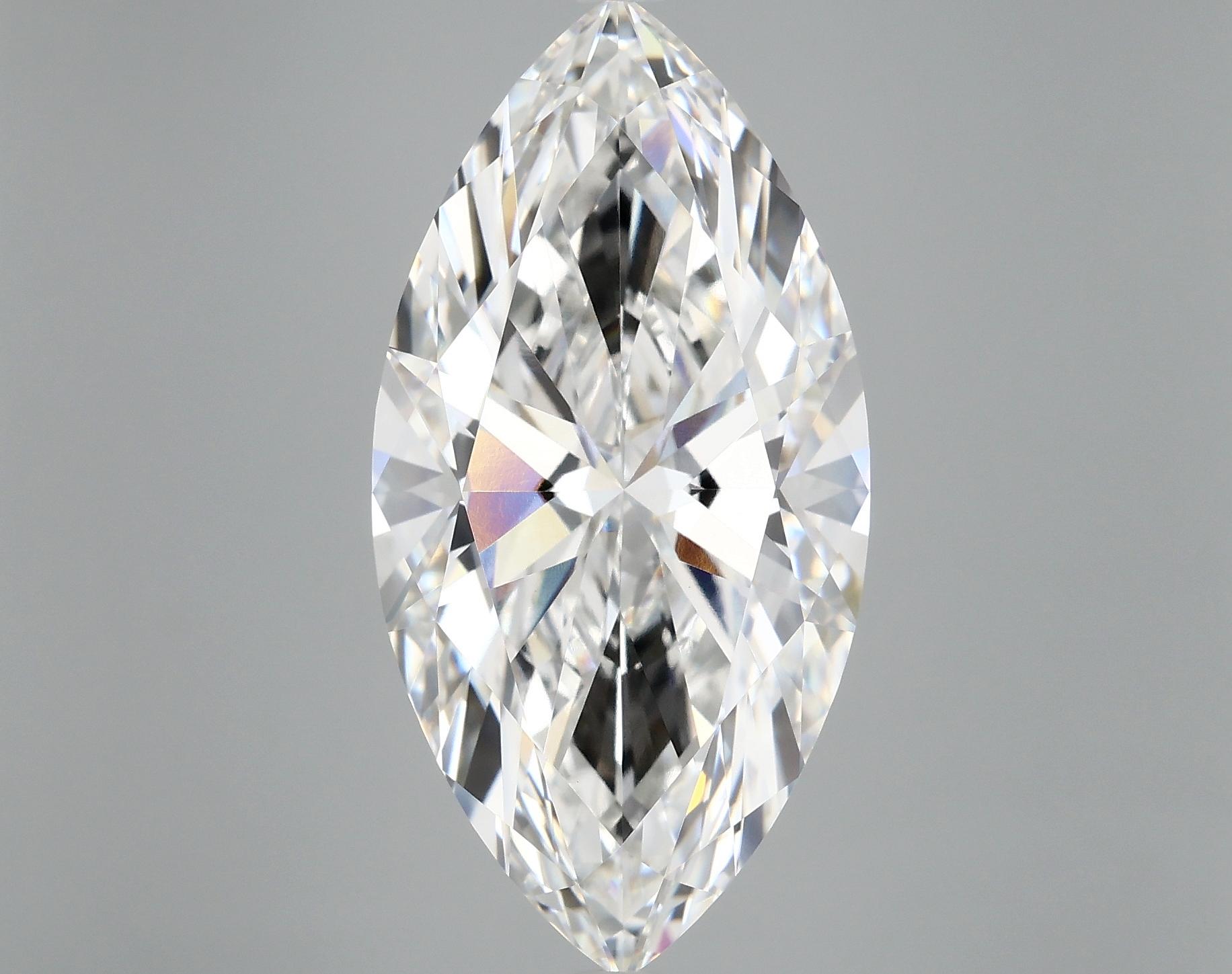 9.05 Carat Marquise Shaped Ideal Cut VVS2 IGI Certified Lab Grown Diamond