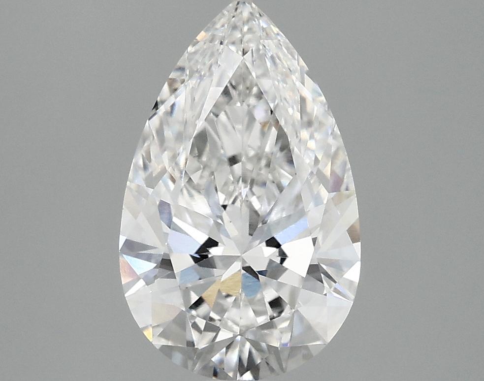 2.23 Carat Pear Shaped Ideal Cut VVS2 IGI Certified Lab Grown Diamond