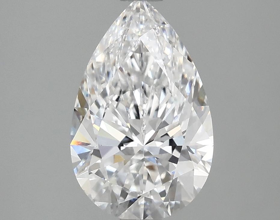 2.06 Carat Pear Shaped Ideal Cut VS1 IGI Certified Lab Grown Diamond