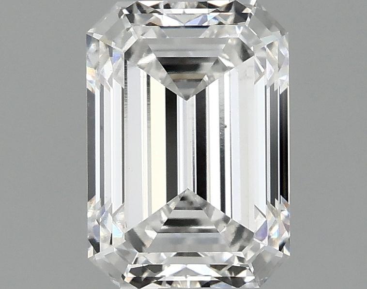1.58 Carat Emerald Shaped Ideal Cut VS1 IGI Certified Lab Grown Diamond