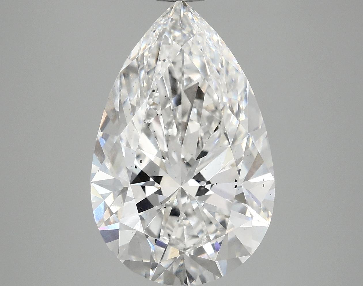 5.0 Carat Pear Shaped Ideal Cut SI1 IGI Certified Lab Grown Diamond
