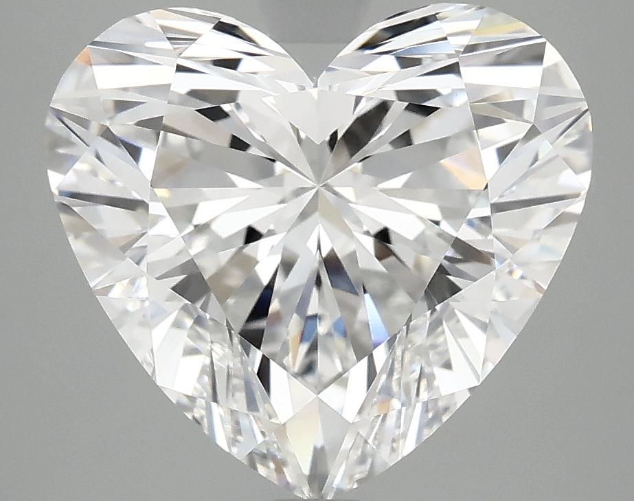 5.07 Carat Heart Shaped Ideal Cut VVS2 IGI Certified Lab Grown Diamond
