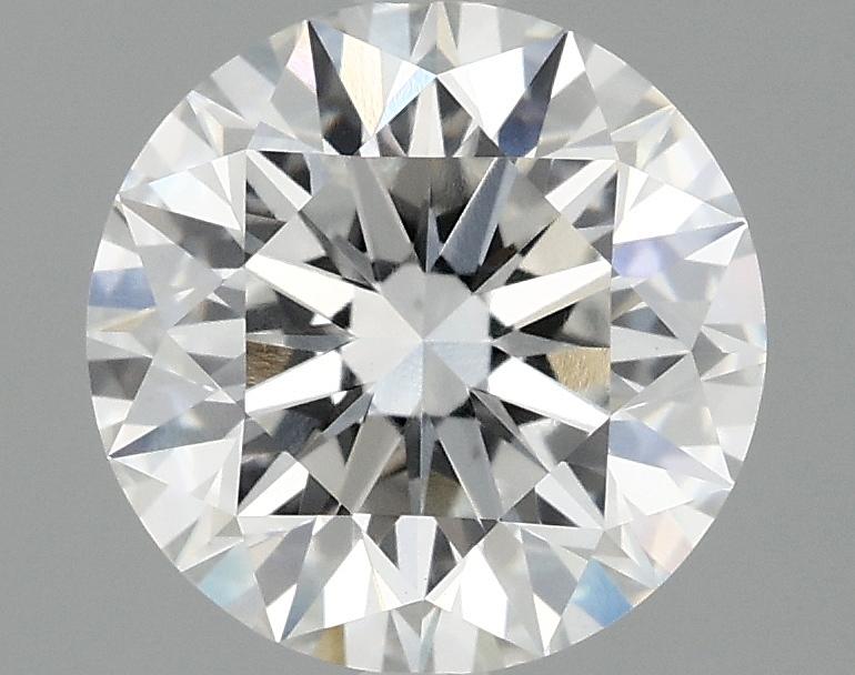 2.07 Carat Round Shaped Excellent Cut VVS2 IGI Certified Lab Grown Diamond