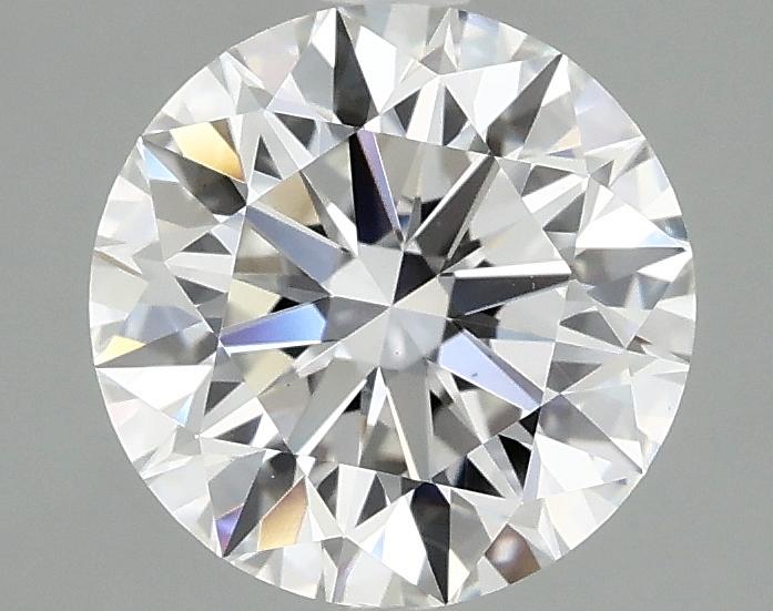 2.07 Carat Round Shaped Excellent Cut VS1 IGI Certified Lab Grown Diamond