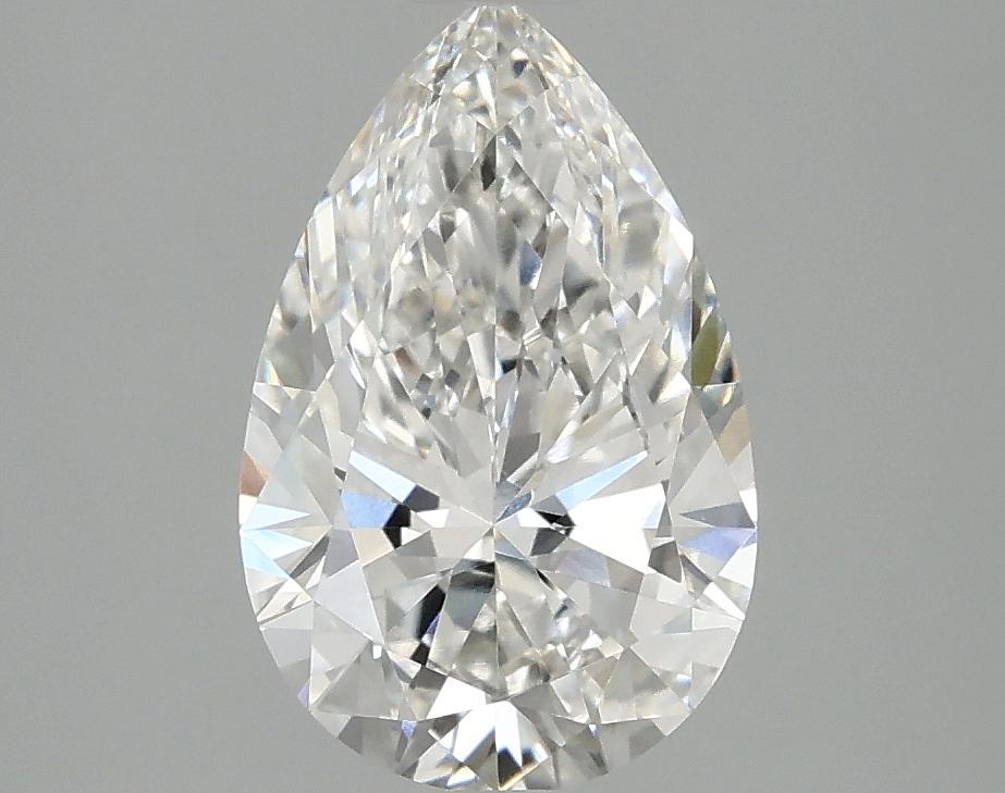 2.02 Carat Pear Shaped Ideal Cut VVS2 IGI Certified Lab Grown Diamond