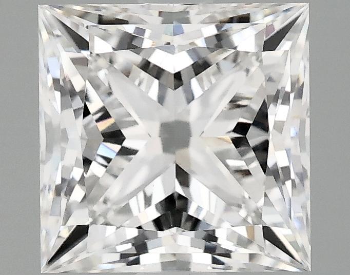 2.08 Carat Princess Shaped Ideal Cut VVS2 IGI Certified Lab Grown Diamond