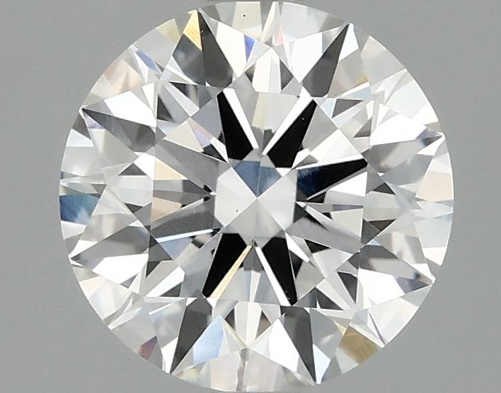 2.07 Carat Round Shaped Ideal Cut VS1 IGI Certified Lab Grown Diamond