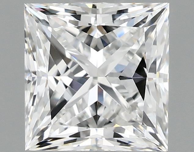 1.0 Carat Princess Shaped Ideal Cut VVS2 IGI Certified Lab Grown Diamond