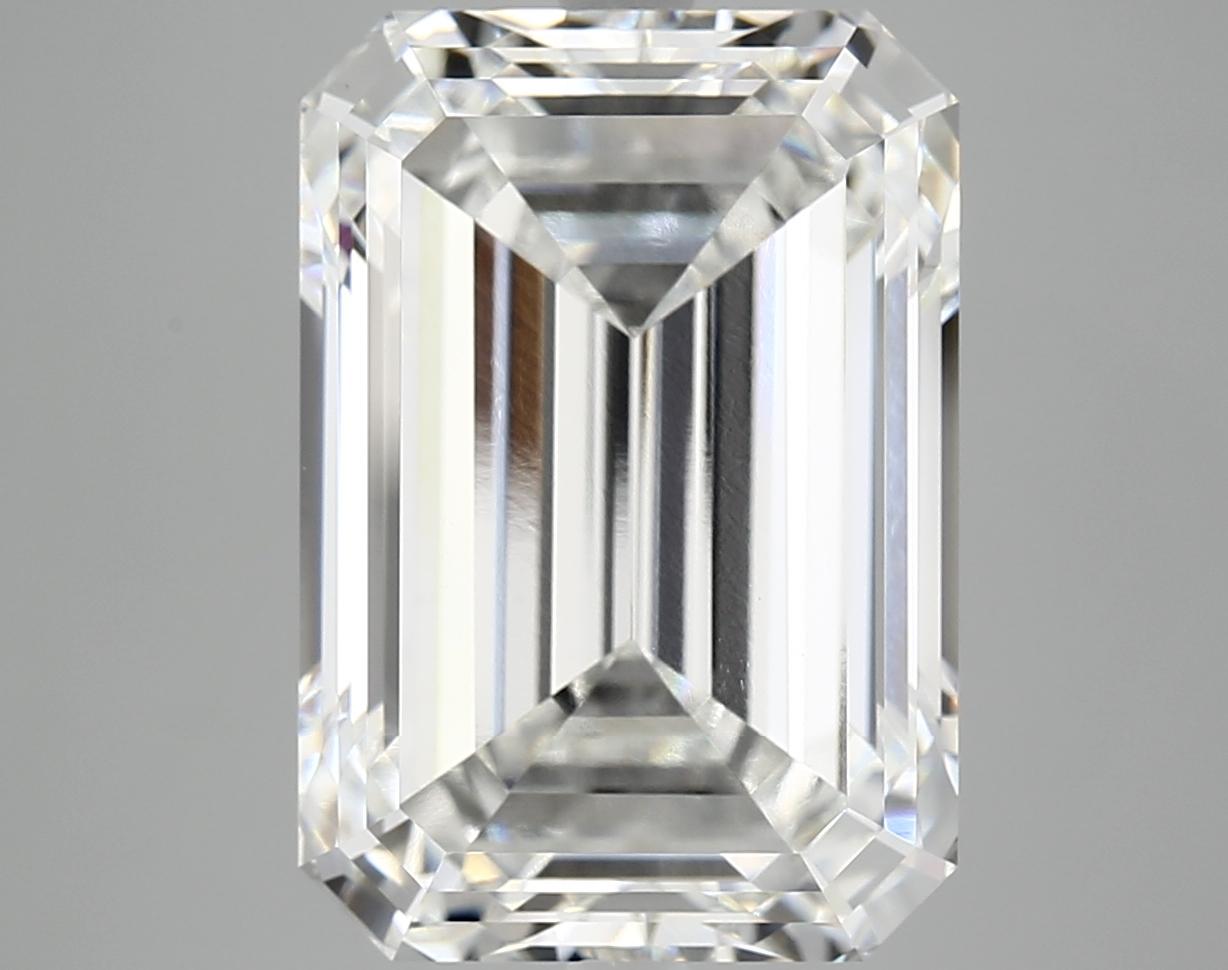 12.14 Carat Emerald Shaped Ideal Cut VVS2 IGI Certified Lab Grown Diamond