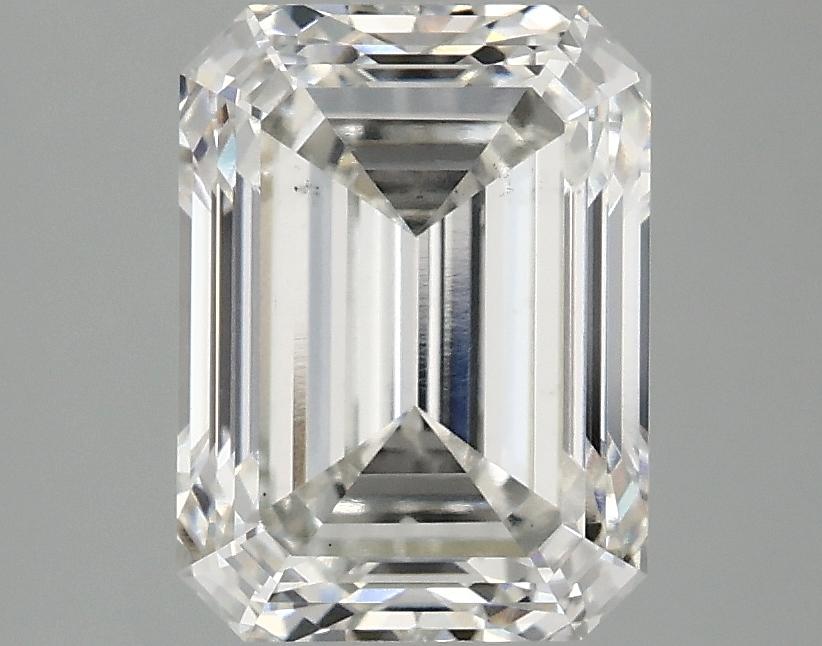 3.08 Carat Emerald Shaped Excellent Cut VS2 IGI Certified Lab Grown Diamond