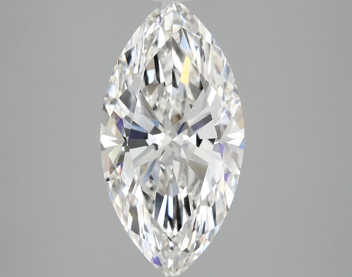 3.02 Carat Marquise Shaped Ideal Cut VVS2 IGI Certified Lab Grown Diamond