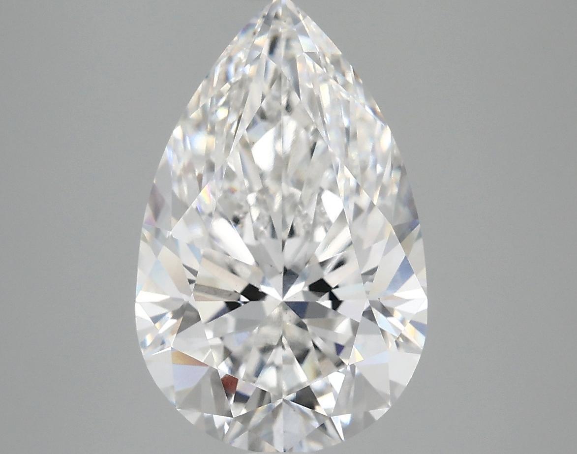 4.09 Carat Pear Shaped Ideal Cut VS2 IGI Certified Lab Grown Diamond
