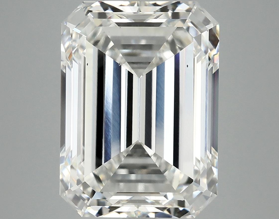 7.69 Carat Emerald Shaped Excellent Cut VS2 IGI Certified Lab Grown Diamond