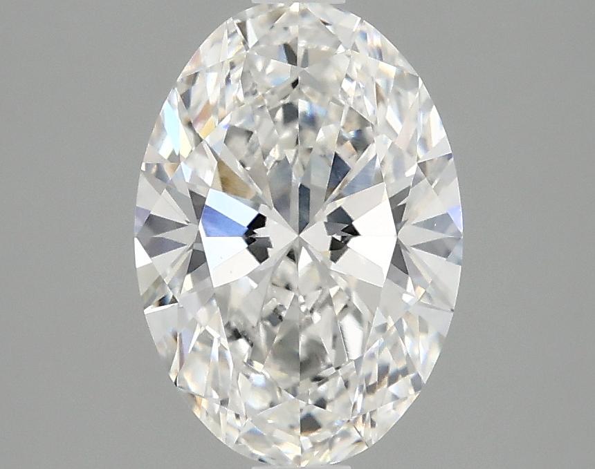 2.05 Carat Oval Shaped Ideal Cut VVS2 IGI Certified Lab Grown Diamond