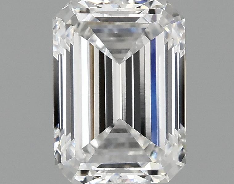 0.97 Carat Emerald Shaped Excellent Cut VVS2 IGI Certified Lab Grown Diamond