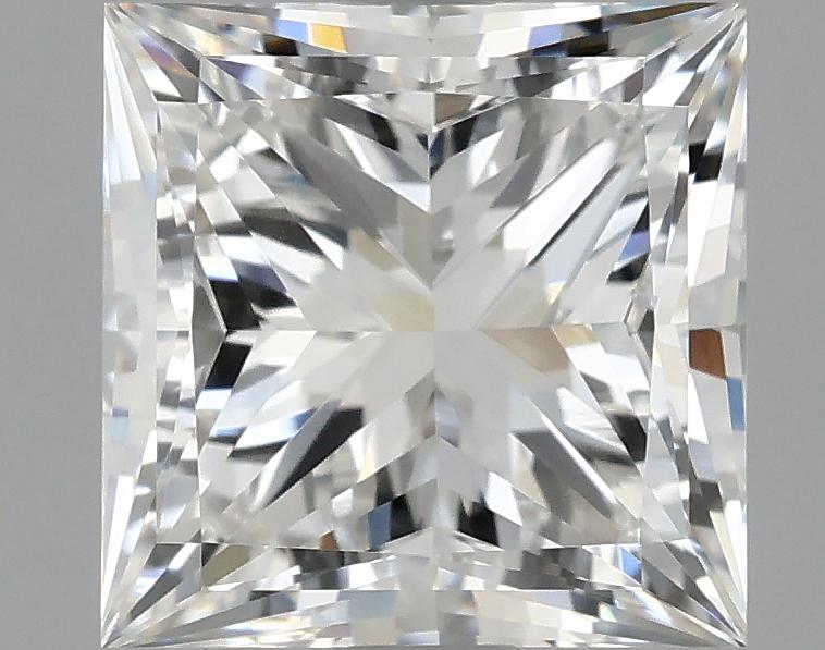 1.96 Carat Princess Shaped Ideal Cut VVS2 IGI Certified Lab Grown Diamond