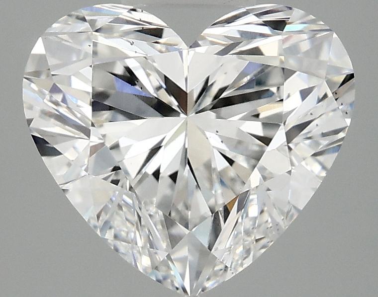 3.07 Carat Heart Shaped Ideal Cut VS2 IGI Certified Lab Grown Diamond