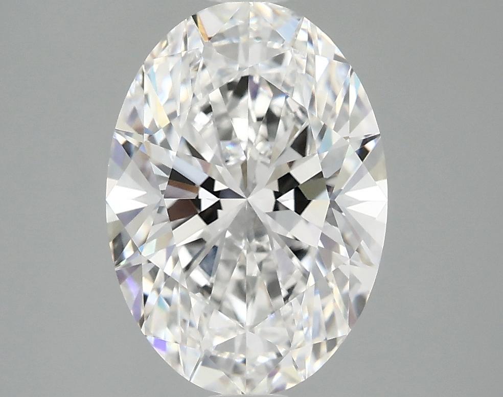 3.03 Carat Oval Shaped Ideal Cut VVS2 IGI Certified Lab Grown Diamond