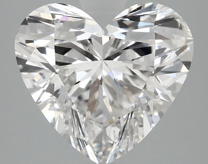 2.98 Carat Heart Shaped Ideal Cut VS2 IGI Certified Lab Grown Diamond