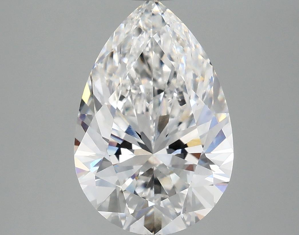 3.08 Carat Pear Shaped Excellent Cut VS1 IGI Certified Lab Grown Diamond