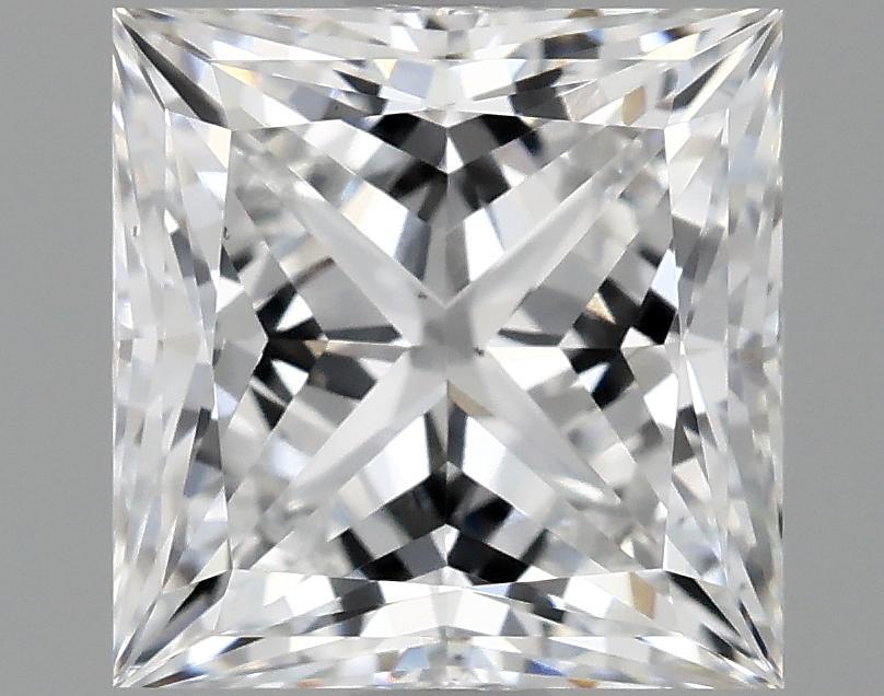 1.58 Carat Princess Shaped Ideal Cut VS1 IGI Certified Lab Grown Diamond