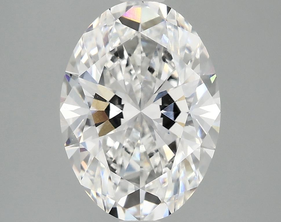 3.03 Carat Oval Shaped Ideal Cut VVS2 IGI Certified Lab Grown Diamond