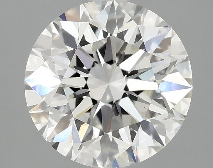 2.55 Carat Round Shaped Excellent Cut VVS2 IGI Certified Lab Grown Diamond