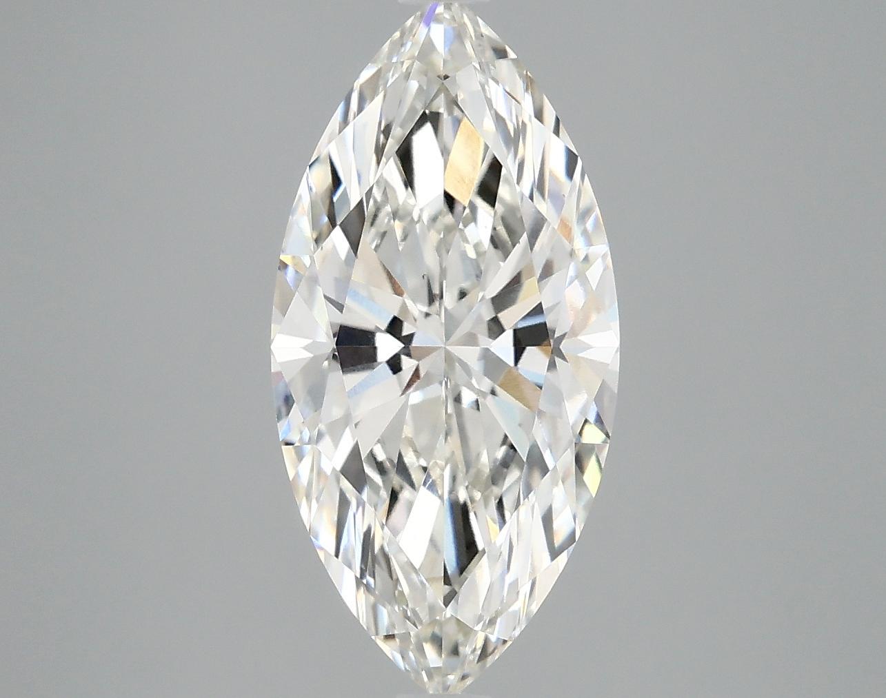 3.08 Carat Marquise Shaped Ideal Cut VS1 IGI Certified Lab Grown Diamond