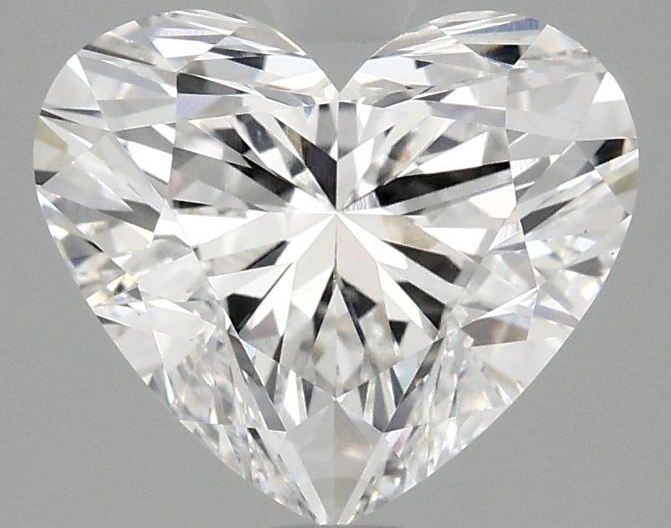 3.02 Carat Heart Shaped Ideal Cut VS1 IGI Certified Lab Grown Diamond
