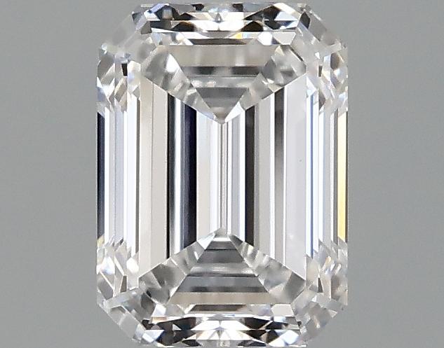0.97 Carat Emerald Shaped Excellent Cut VVS2 IGI Certified Lab Grown Diamond