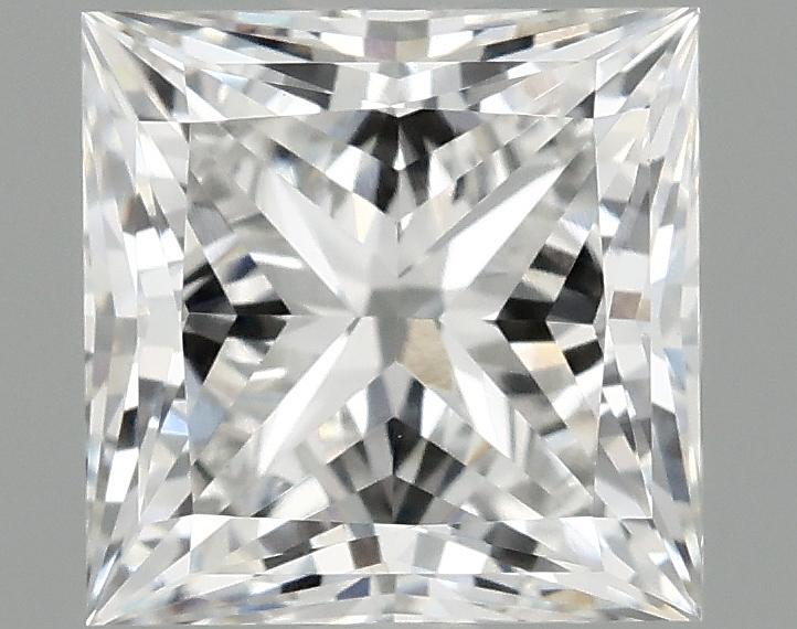 1.57 Carat Princess Shaped Ideal Cut VVS2 IGI Certified Lab Grown Diamond
