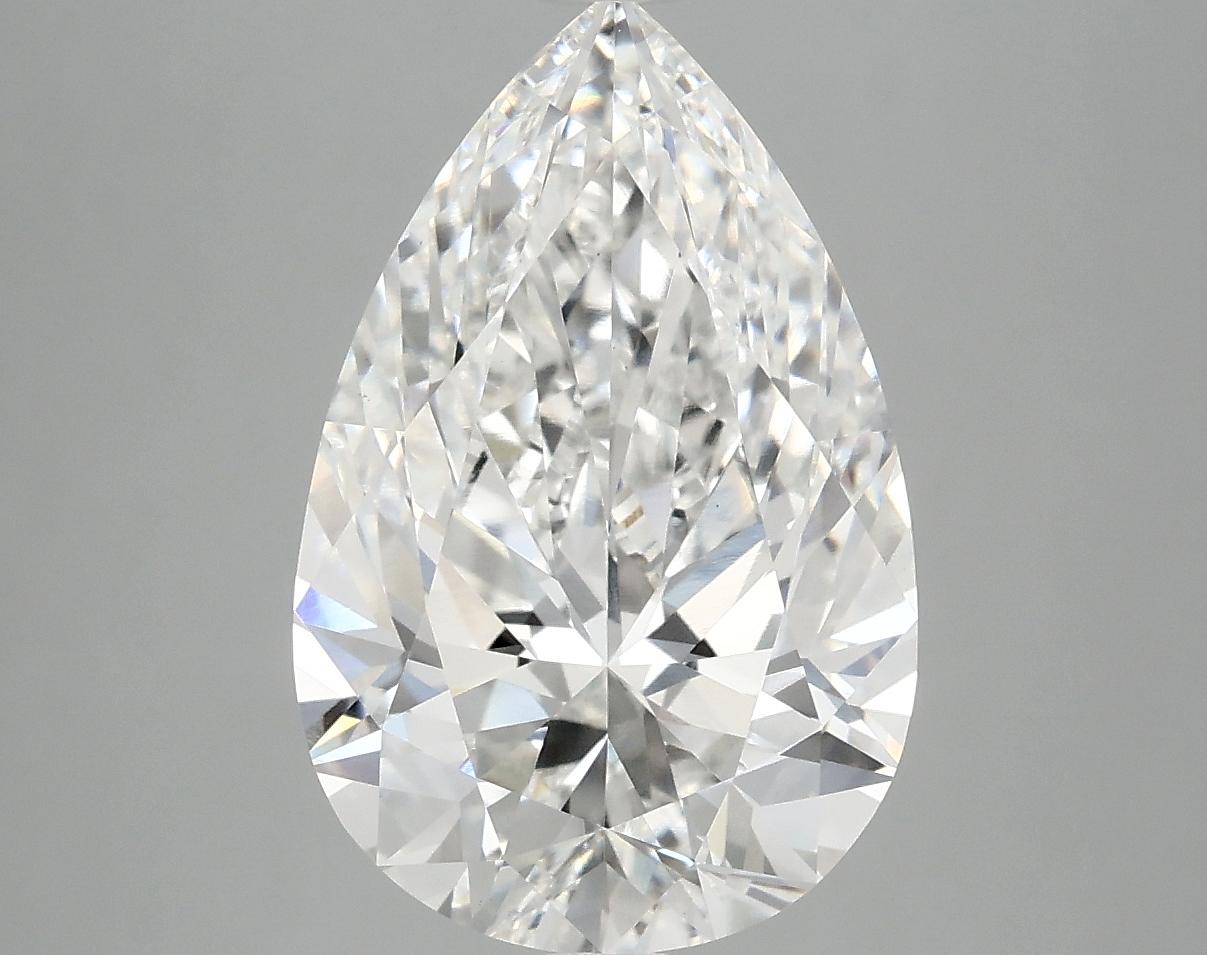 4.84 Carat Pear Shaped Ideal Cut VS1 IGI Certified Lab Grown Diamond