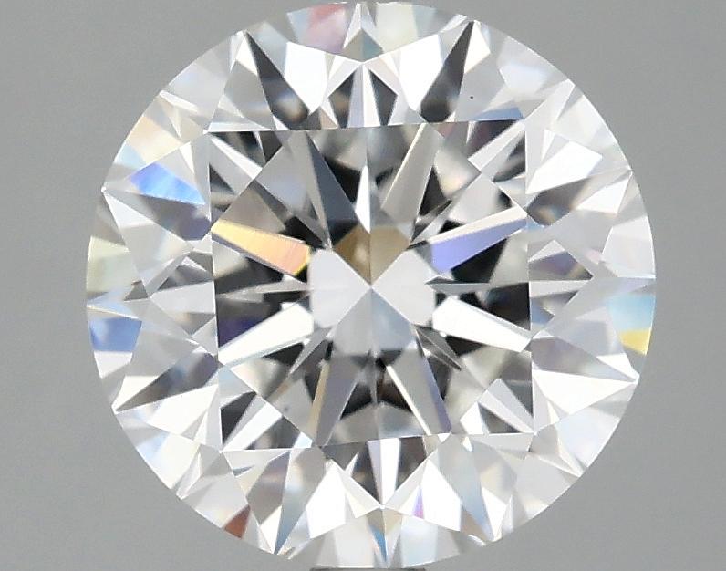 3.05 Carat Round Shaped Excellent Cut VS1 IGI Certified Lab Grown Diamond