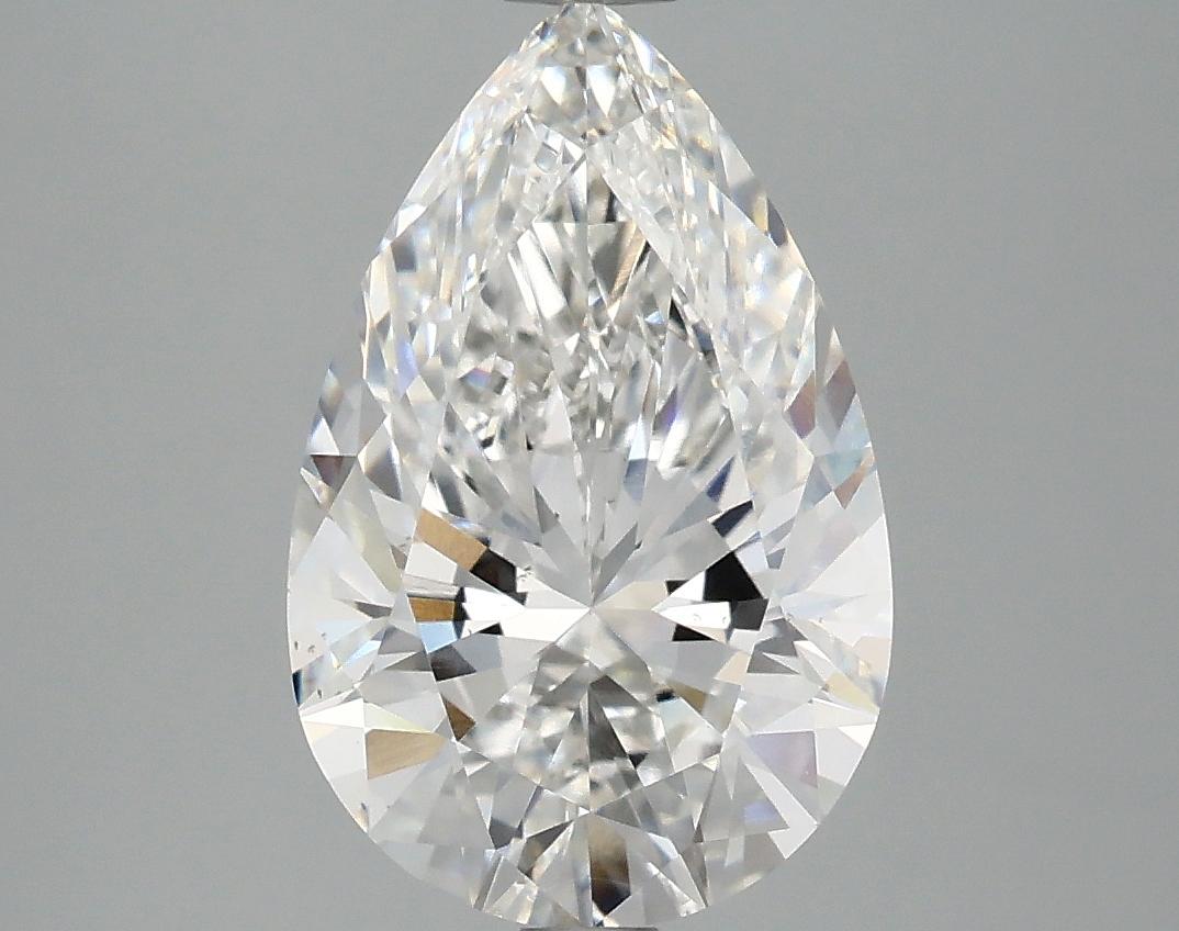 3.09 Carat Pear Shaped Ideal Cut VS2 IGI Certified Lab Grown Diamond